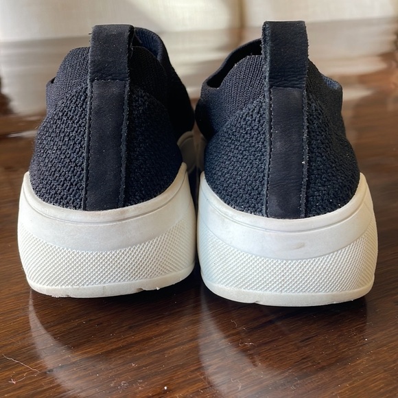 J JILL BLONDO Dylan Knit Slip-On Sneakers Black 8.5 - Picture 5 of 8